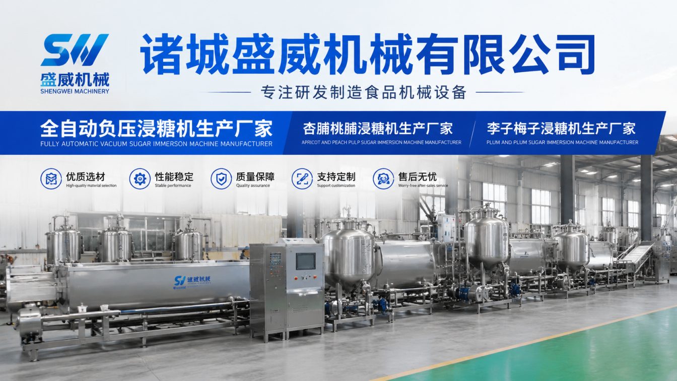 石嘴山为果脯加工提供负压浸糖方案